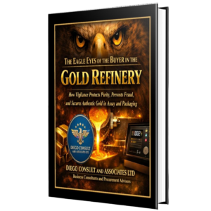 the eagle eyes of the buyer in the gold refinery